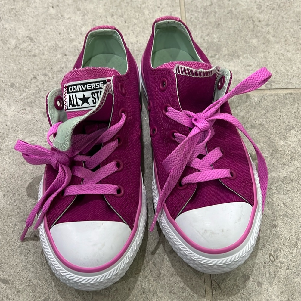 Converse All-Star low tops with double tongue, brand NWOT!